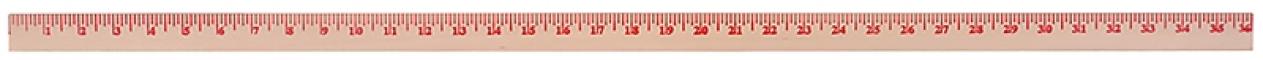 36" YARDSTICK WOOD