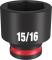 3/8X15/16" IMPT SOCKET 6PT MIL