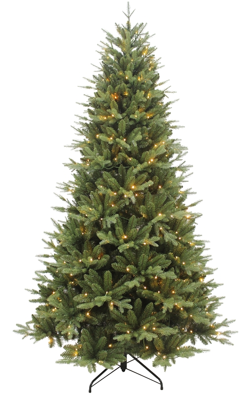 7.5' SPRUCE TREE LED MULTI/CLEAR