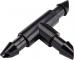 1/4" DRIP BARB TEE 10PK