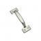 DOOR UTILITY PULL 5.75" ZN DBL-S
