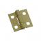 NARROW HINGE 1" SQ BRASS 2PK