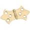 HINGE 1-5/16"X2-1/4" SLD BRS 2PK