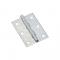 NARROW HINGE 3" SQ ZN R-PIN 2PK