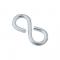 CLOSED S-HOOK 1-1/8" ZN 15LB 6PK