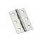 NARROW HINGE 2-1/2" SQ ZN 2PK