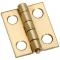 HINGE 3/4"X5/8" SOLID BRASS 4PK