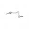 HOOK AND EYE 2-1/2" ZN 2PK