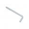 SQ BEND HOOK 2-1/4" ZN 5PK