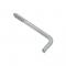 SQ BEND HOOK 1" ZN 12PK