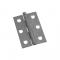 NARROW HINGE 2-1/2" SQ ZN 2PK