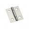 NARROW HINGE 1-1/2" SQ ZN 2PK
