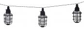 10PC SOLAR STRING LIGHTS 14'