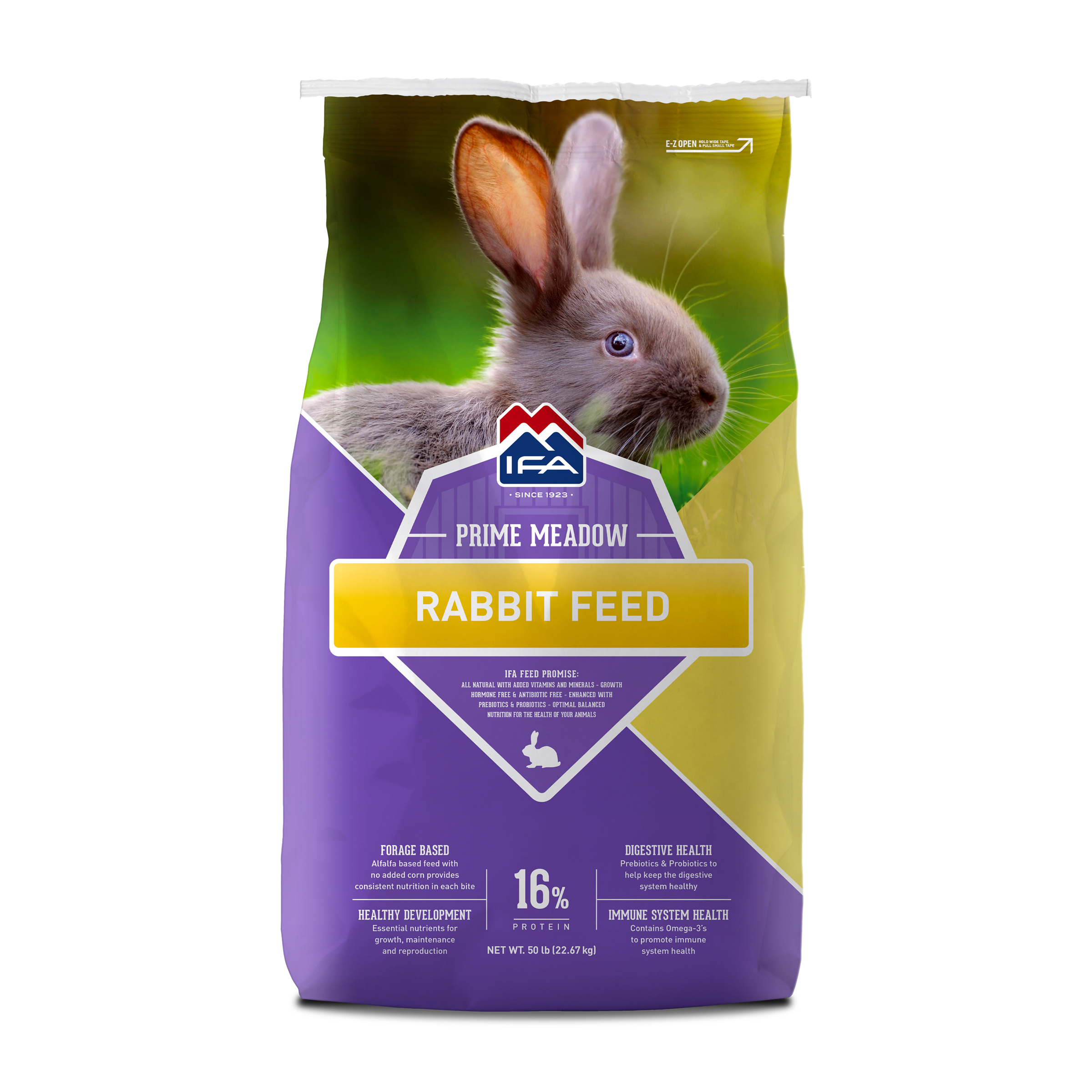 RABBIT IFA PRIME MEDOW 50LBS
