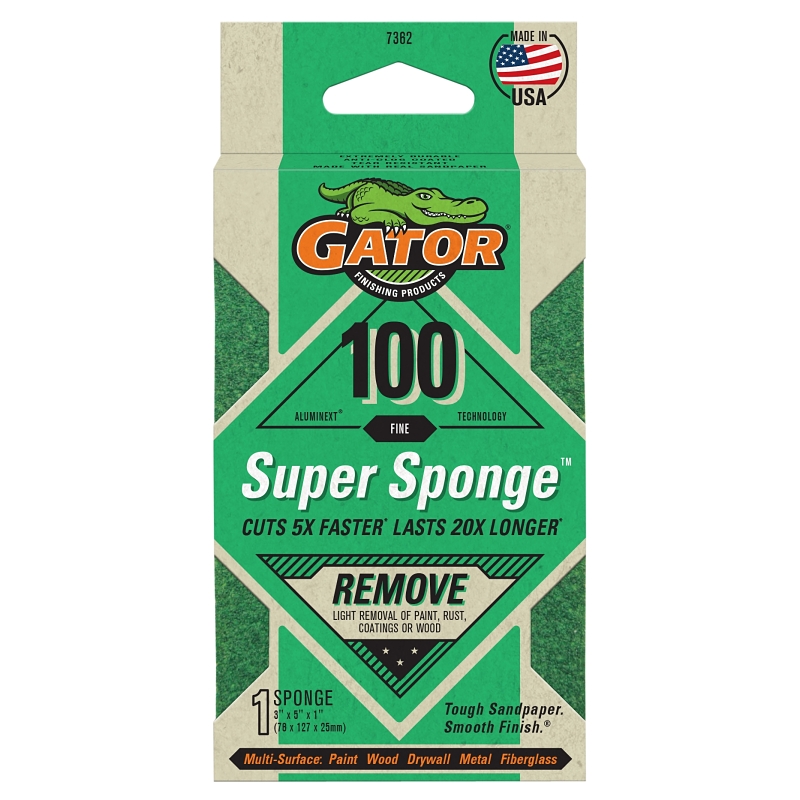 SANDING SPONGE 100GRIT