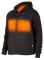 JACKET HOODIE HEATED M12BLK 2XL