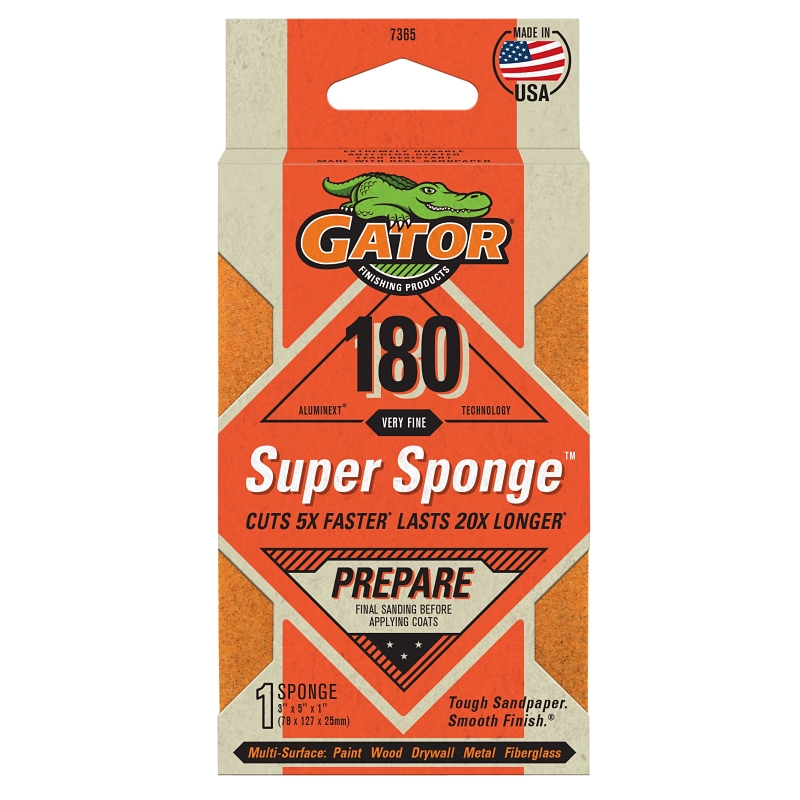 SANDING SPONGE 180GRIT