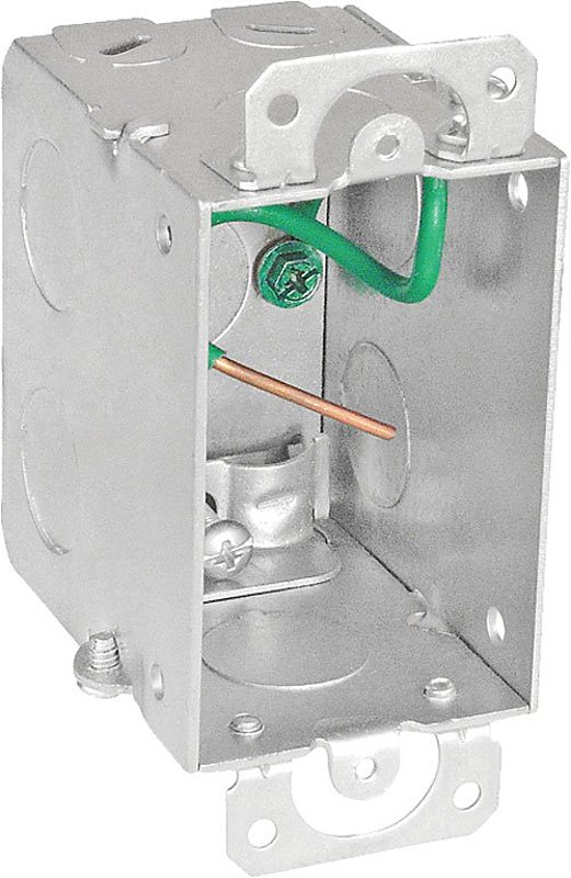 METAL RACO SWITCH BOX 1G 11KN-O