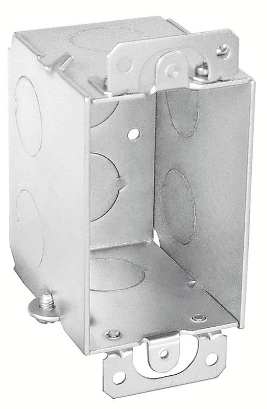 METAL SWITCH BOX 1G 8(1/2")KN-O