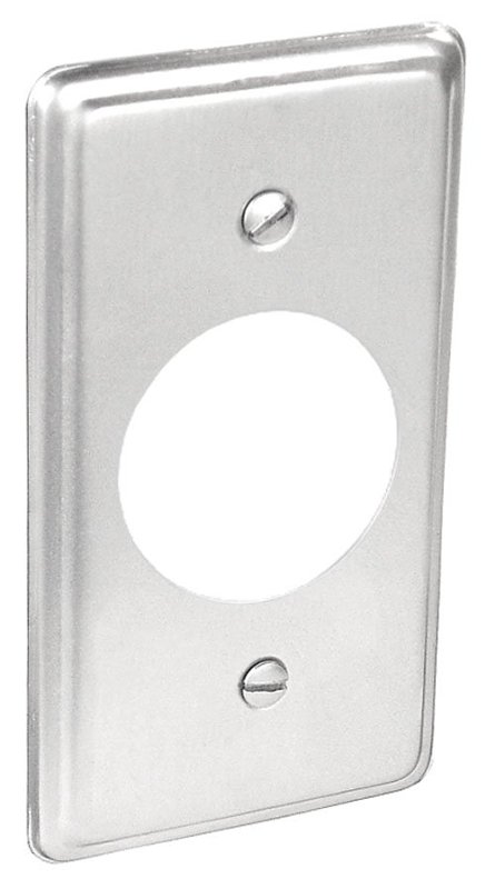 METAL BOX SGL RECP COVER 1G