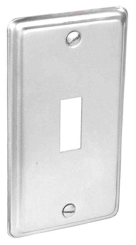 METAL BOX SWITCH COVER 1GANG