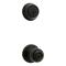 KWIKSET DEADBOLT POLO SET MT BLK