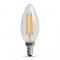 75W 27K CLR LED BULB TOP E12 2PK