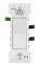 DECOR SWITCH 15A-120V WHT LV 10P