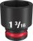 1/2X1-3/16" IMPT SOCKET 6PT MIL